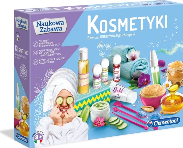 Clementoni Cosmetics Science Fun 8+ Vetenskap | N - A | GameStuff