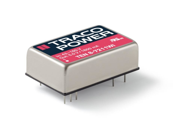 Traco Power TEN 8-2423WI, 20,3 mm, 10,2 mm, 31,8 mm, 18 g, 8 W, 9-36 V | DC - DC | GameStuff