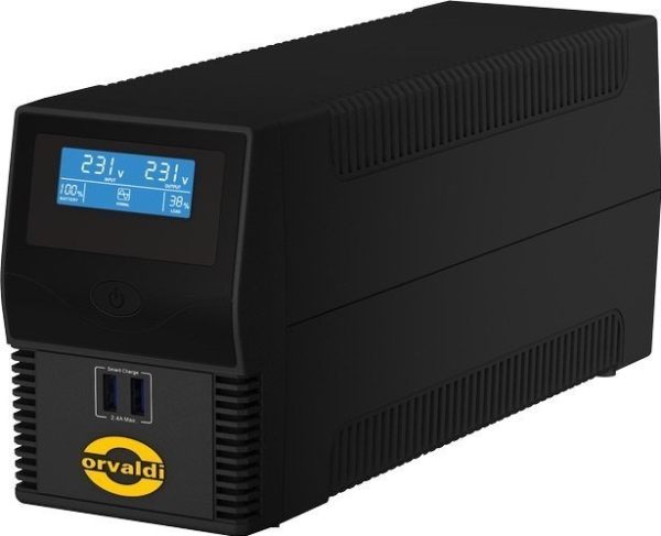 Orvaldi I650 Ups-Enhed Interaktivt Indgangsstik 0,6 Kva 360 W
