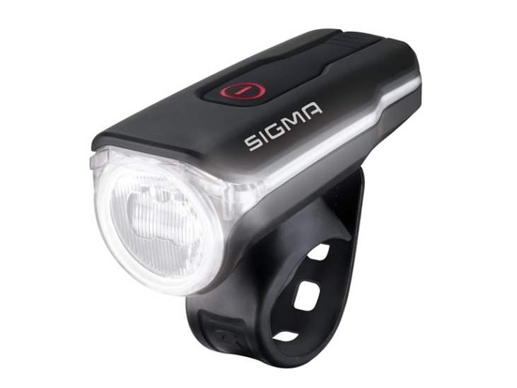 Sigma Sport Aura Frontlys, Sort, IPX4, LED, 60 lm, 70 m