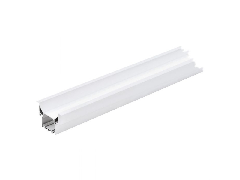 Eglo Profil Indbyg. Dyb Diffuser Opal 1M Hvid