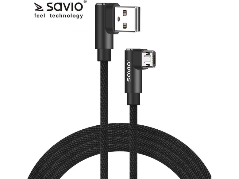 Usb Cable Elmak Elmak Cable With Double-Sided Usb Connector Cl-162 Savio 2M