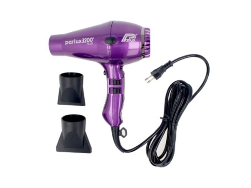 Parlux 3200 Plus, 71 M³/T, Violet, Monokromatisk, Hængende Løkke, 3,3 M, 1900 W