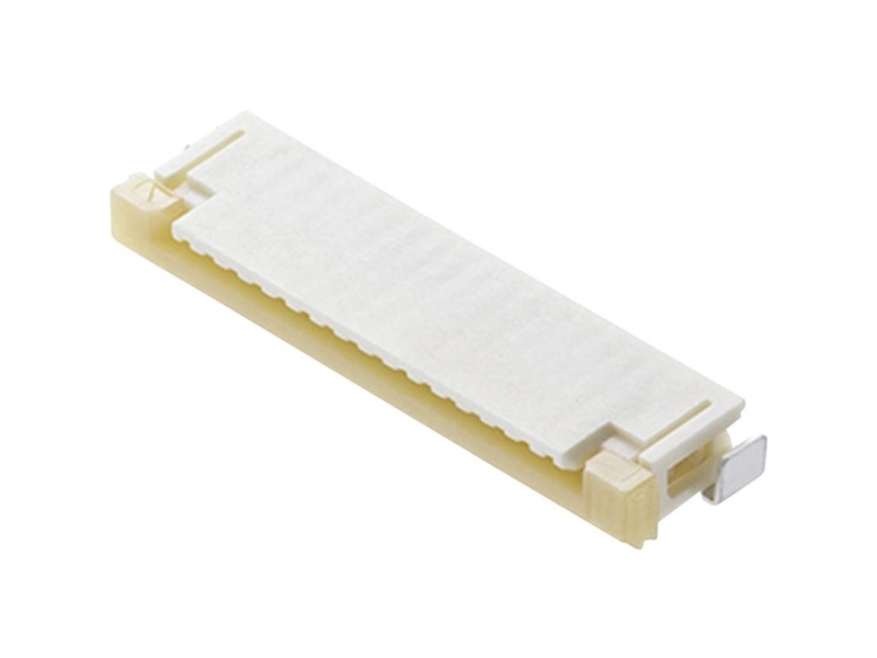 Molex FC/FPC-tilslutning Samlet antal poler 24 Rastermål: 1 mm 522072460 1 stk Tape on Full reel