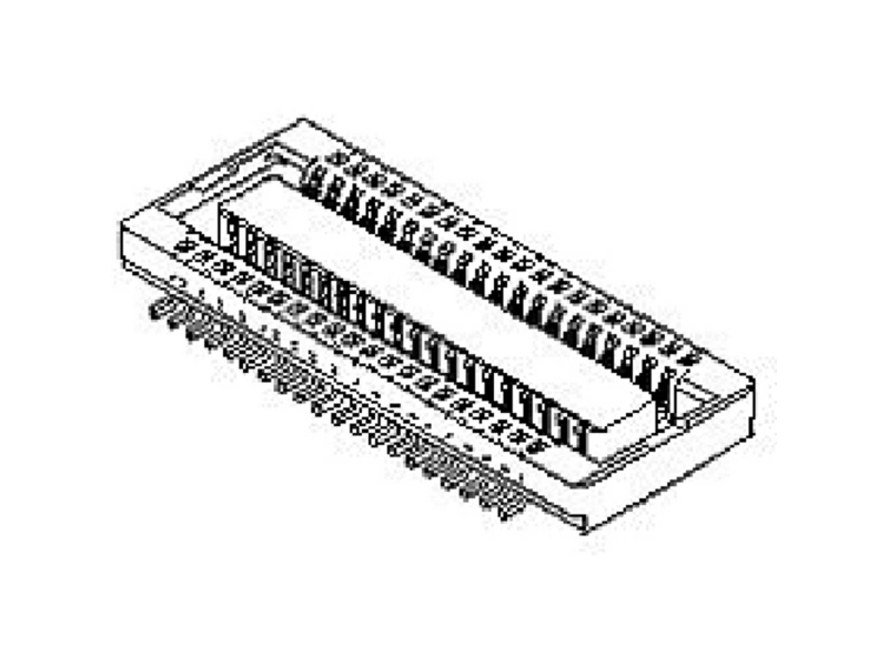 Molex Mezzanin-stik Samlet antal poler 16 Rastermål: 0.5 mm 547220164 1 stk Tape on Full reel