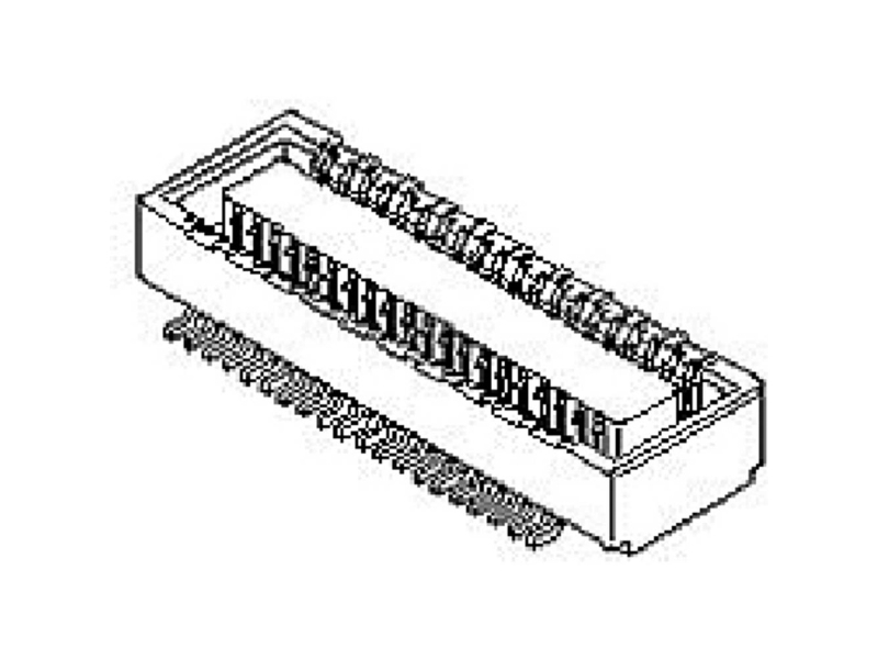 Molex Mezzanin-stik Samlet antal poler 20 Rastermål: 0.5 mm 541020204 1 stk Tape on Full reel