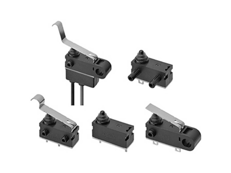 Omron D2AW-ER003D-R Mikroafbryder 12 V/DC 0,1 A 1 x slukket/(tændt) 1 stk Taske