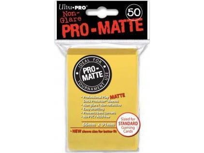 Ultra-Pro Deck Protector Ultra-Pro - Pro-Matte Non-Glare Gelb (50 Stk.)