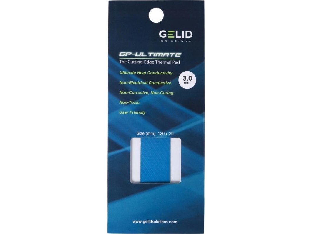Termopuder Gelid Ultimate 120X20x3,0Mm Tp-Gp04-R-E