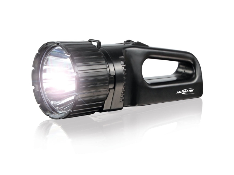 Ansmann 1600-0055, Hand lommelygte, Sort, 5 W, Litium, 4400 mAh, 3,6 V | Bilvård & Biltillbehör - Garage utrustning - Inspektionsljus | GameStuff