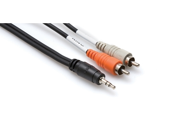 Hosa Technology Cmr-203, 3.5Mm, Hanstik, 2 X Rca, Hanstik, 0,9 M, Flerfarvet