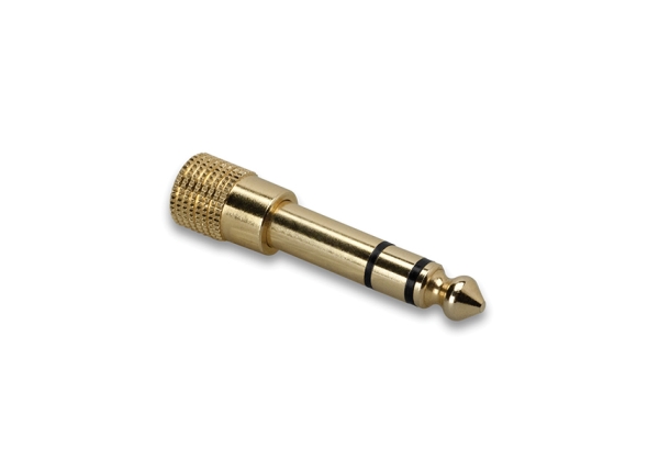 Hosa Ghp-105 - Adapter Til Hovedtelefon - Mini-Phone Stereo 3.5 Mm Hun Til Stereostik Han