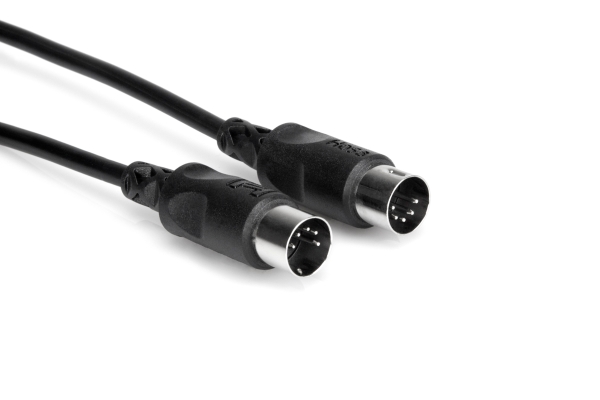 Hosa Technology Mid-301Bk, Din (5-Pin), Hanstik, Din (5-Pin), Hanstik, 0,3 M, Sort