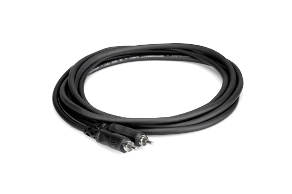 Hosa Cra 110 - Audiokabel - Rca Han Til Rca Han - 3 M - Formet