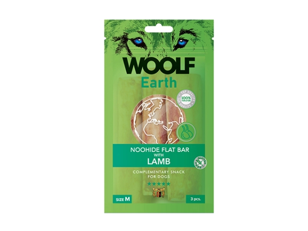Woolf Woolf Earth Noohide Stick Lamm Hundeleckerli Größe S 85 G