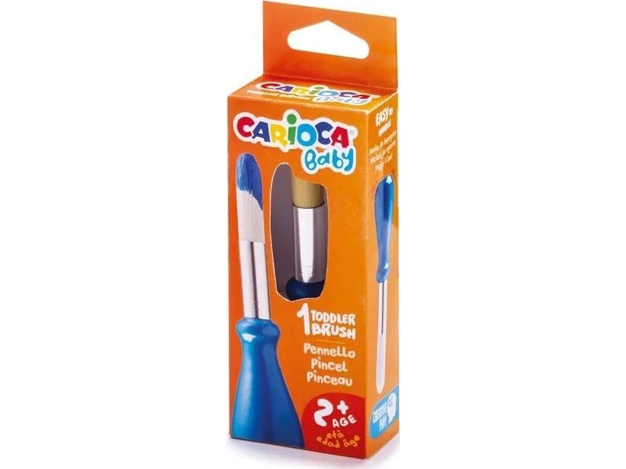 Carioca BABY, Enkelt børste, Rund børste, Nylon