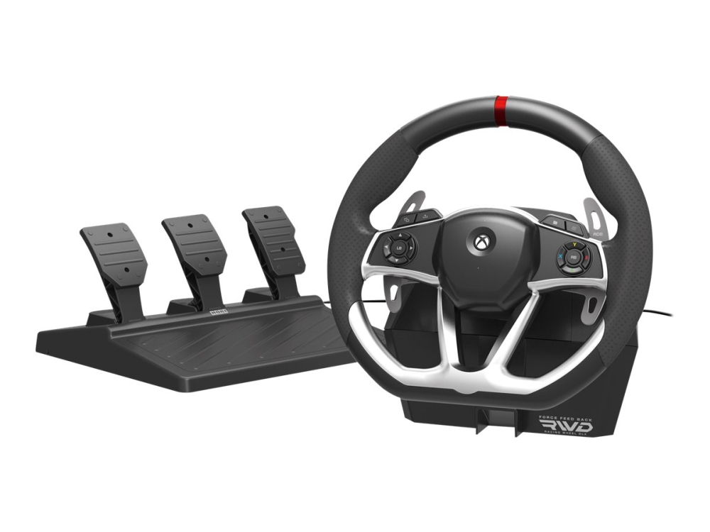 Hori Force Feedback Racing Wheel Dlx - Lenkrad- Und Pedalset - Für Pc, Microsoft Xbox One, Microsoft Xbox Series S, Microsoft Xbox Series X