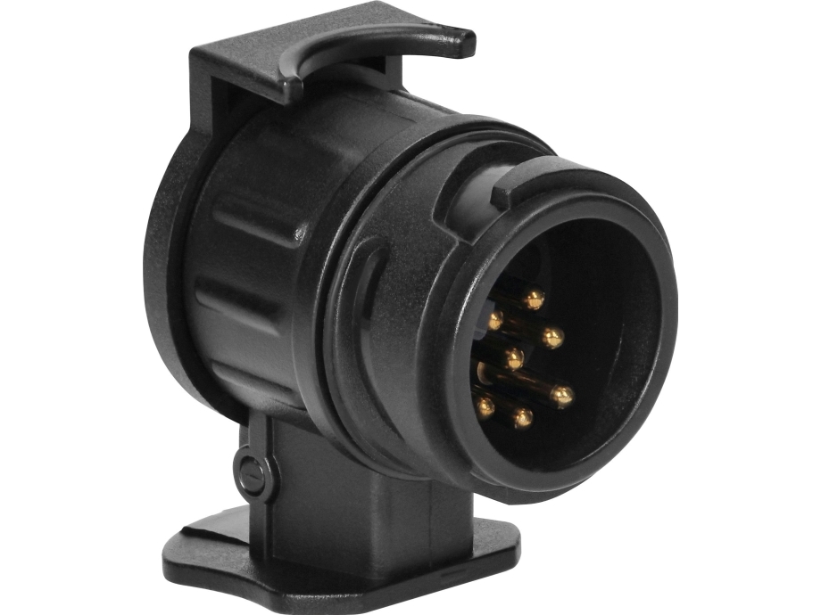 Orno Adapter uttag przycepy 13/7-pin twowrywo 12/24V 4563 | Elverktyg - DIY - Elverktyg 230V - Excenterslip | GameStuff
