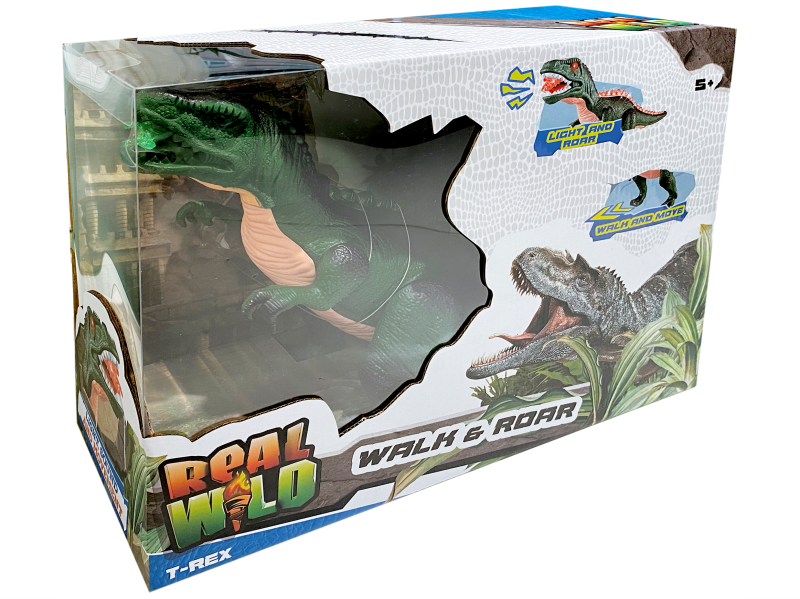 Real Wild Battery Operated T-Rex | Leksaker - Radiostyrda leksaker - Robotar | GameStuff