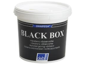 Scjohnson Black Box Fjerner Effektivt Olie, Fedt, Maling, Lim, Lak, Polyester, Epoxy, Tjære M.M. Spand Med 150 Servietter