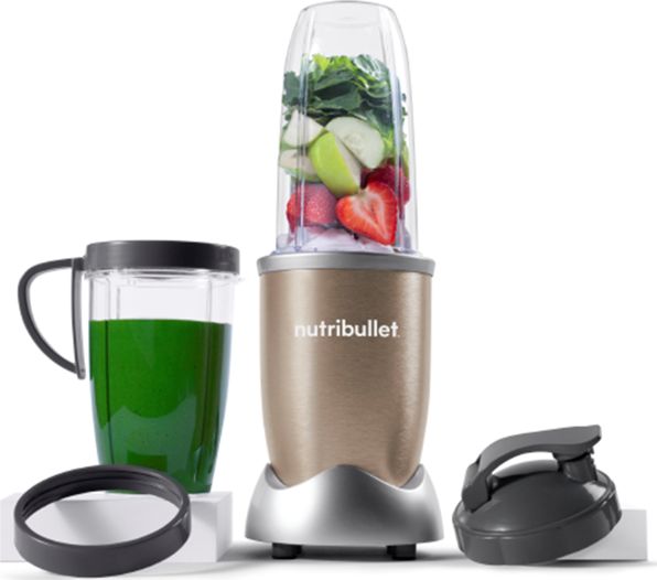 Nutribullet Nb907cp, Kochmixer, 0,946 L, 900 W, Schwarz, Gold