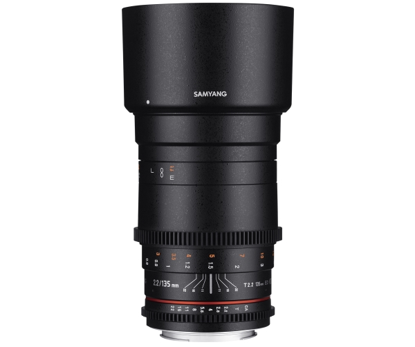 Samyang 135mm T2.2 Vdslr Sony E Teleobjektiv 11/7 Sony E