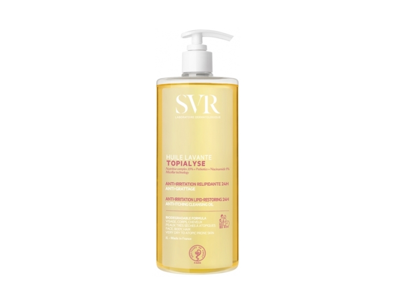 SVR SVR, Topialyse Micellar Cleansing Oil, 1 l - Pitkäaikainen!