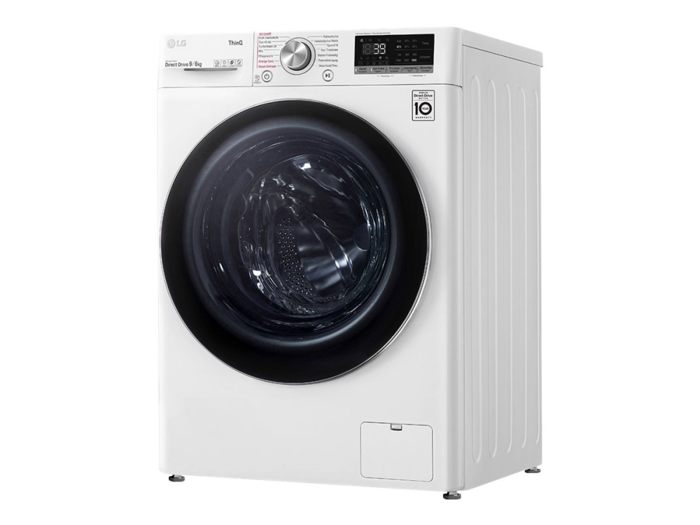 LG V7WD96H1A - Tvättmaskin/torktumlare - Wi-Fi - bredd: 60 cm - djup: 56.5 cm - höjd: 85 cm - frontmatad - 68 liter - 9 kg - 1400 rpm - vit