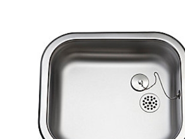 Uni køkkenvask 34x40 - køkkenvask 340x400 mm mat med prop