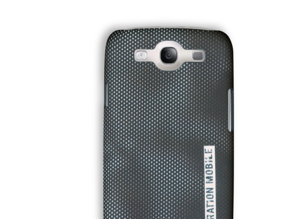 Golla Chuck - Taske til mobiltelefon - polykarbonat sort for Samsung Galaxy S