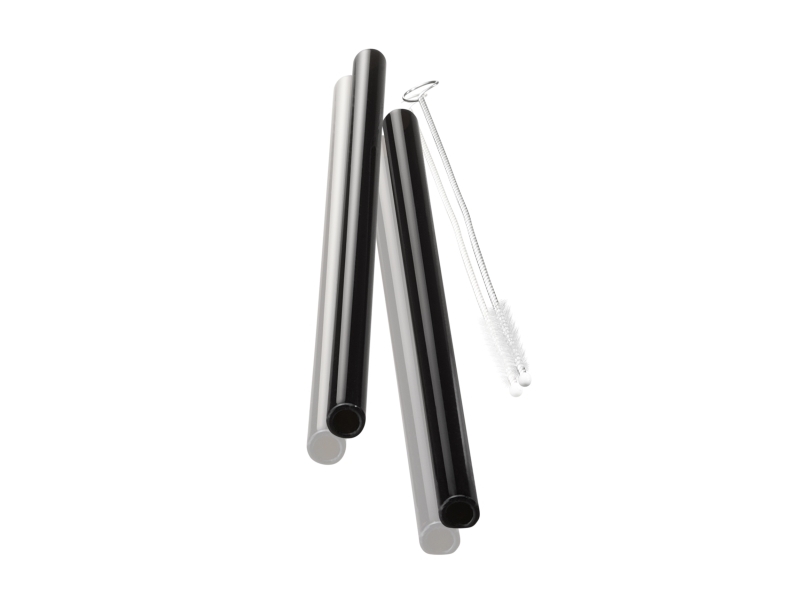 GEFU FUTURE, Sort, Glas, 4 stk, 8 mm, 180 mm