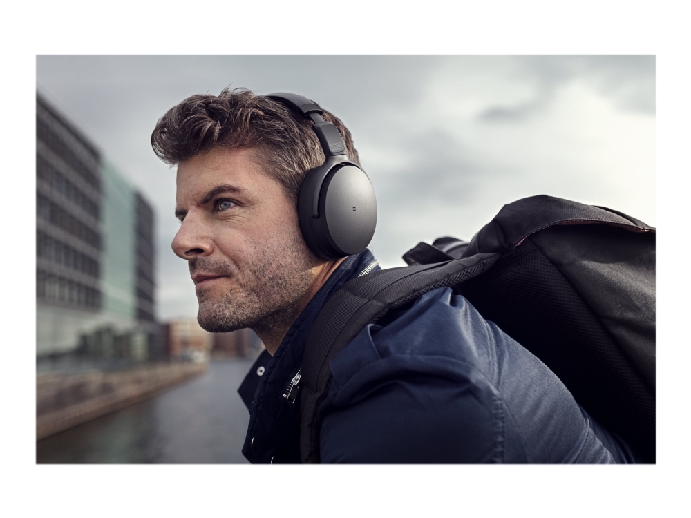 Epos ADAPT 360, Hodesett, Hodebånd, Svart, Knapper, Sensor, Ledning & Trådløs, USB Type-C