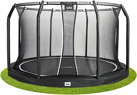 Salta Premium Ground Gartentrampolin Mit Innennetz 13 Ft 396 Cm
