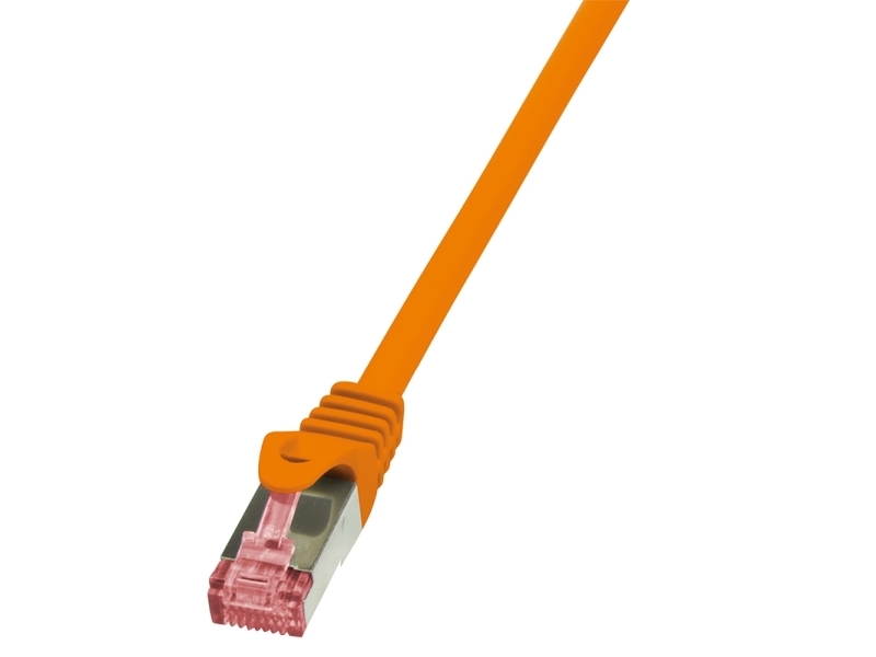Logilink 7.5M, Cat6, 7,5 M, Cat6, S/Ftp (S-Stp), Rj-45, Orange