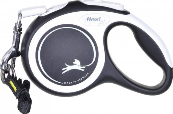 Flexi New Comfort Xs Bånd 3 M, 12 Kg, Sort