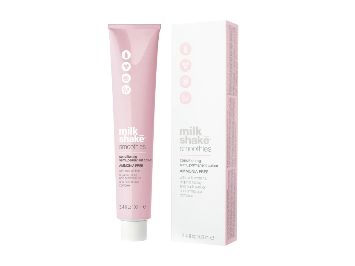 Milk Shake, Smoothies, Semi-Permanent Hair Dye, 10.1110Aa Intense Ash Platinum Lightest Blond, 100 Ml For Women