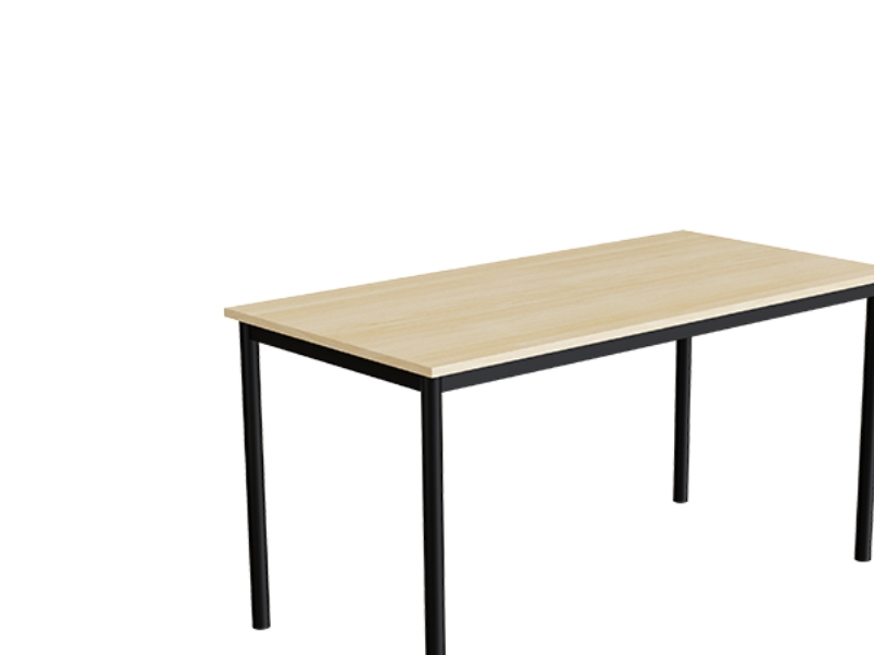Bord Combi 200, 1400x700 mm höjd 900 mm ljusgrå linoleum på alugrått stativ | Möbler - Stolar & Stolmattor - Tillbehör | GameStuff