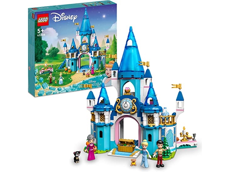 Lego Disney Princess 43206 Askepot Og Prinsens Slot