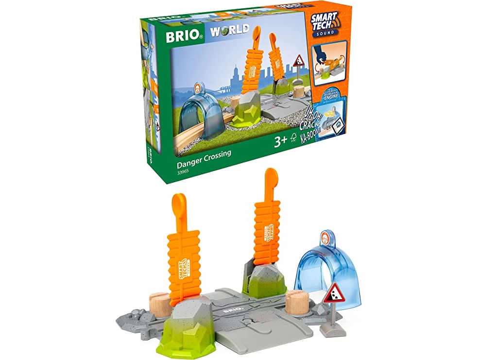 BRIO 33965 Smart Tech Sound Danger-korsning | Leksaker - Bilar och andra fordon | GameStuff