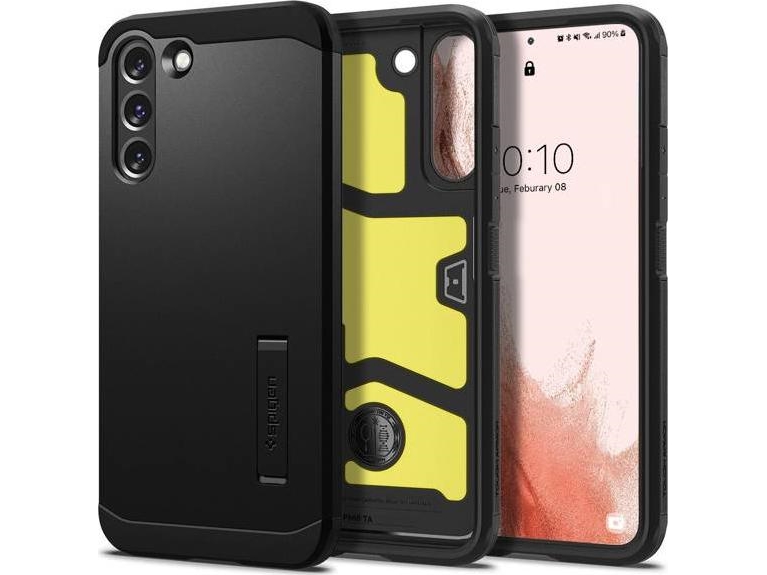 Spigen Tough Armor Skydd Samsung Galaxy S22 5g 15 5 Cm 6.1  " Sort