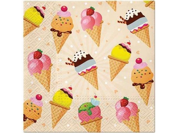 Art-Pol Pl Servietter Ice Cream