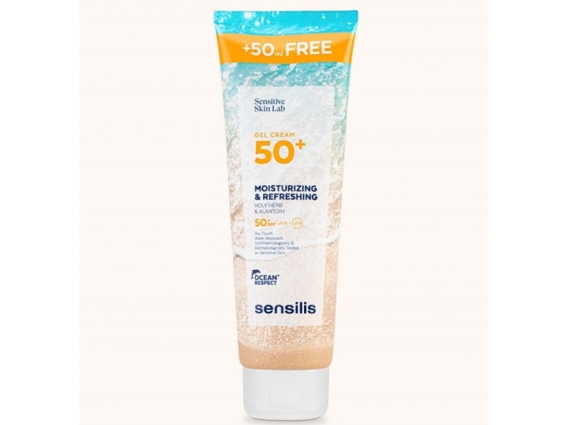 Sensilis Gel Cream Spf50 250Ml With 50Ml Offer