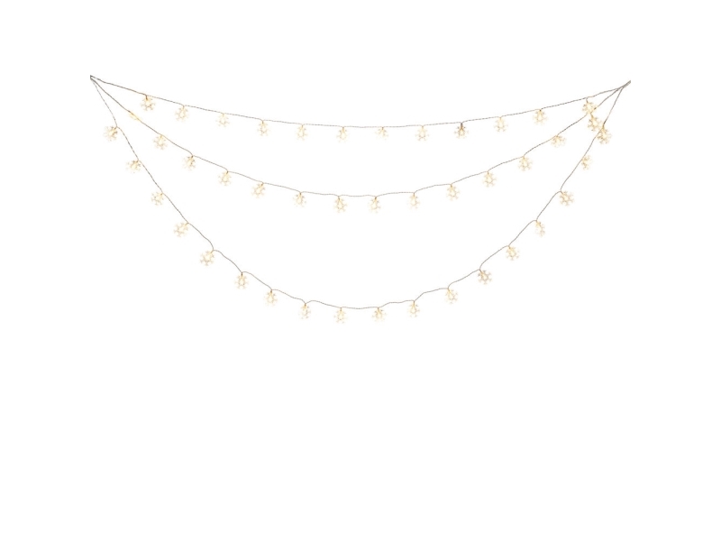 Konstsmide 4042-103, Ljusdekoration, slinga, Transparent, Plast, IP44, 44 lampor, LED | Belysning - Annan belysning - Ljusslingor | GameStuff