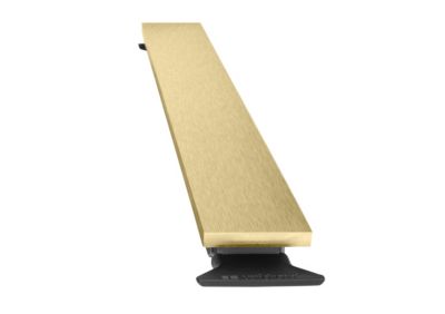 Unidrain Highline Paneel-Set - Edelstahlleitung, Messing, 800 Mm