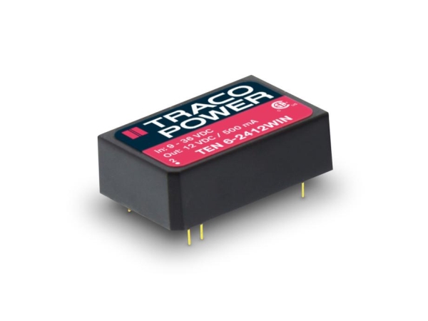 Traco Power TEN 6-2421WIN, 20,3 mm, 10,2 mm, 31,8 mm, 12,7 g, 5 W, 9-36 V | DC - DC | GameStuff