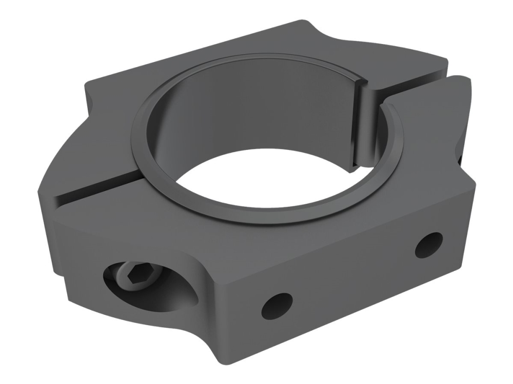 Multibrackets PRO Series - Monteringskomponent (klämring) - stål - svart - stångmontering | TV, Ljud & Bild - Projektor og Projektorduk - Projektorstativ & fästen | GameStuff