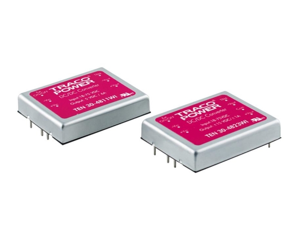 Traco Power TEN 30-2412WI, 40,6 mm, 10,2 mm, 50,8 mm, 48 g, 30 W, 10-40 V | DC - DC | GameStuff