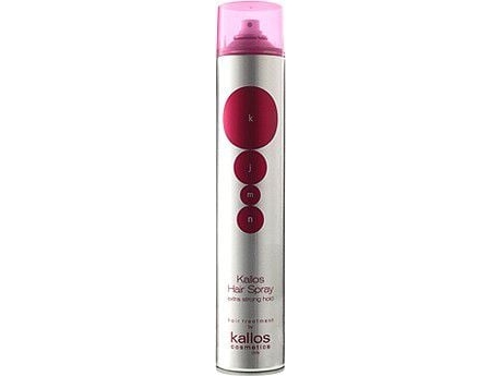 Kallos Kjmn Hair Spray Silk Protein Super Strong Hair Lacquer 750Ml