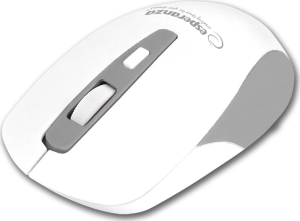 Esperanza Em130w Trådløs Bluetooth 4D-Mus, Hvid