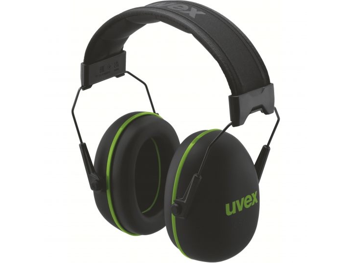 Uvex KX10, Huvudband, Bygge, Svart, Grön, 30 dB | Kläder & Säkerhet - Säkerhetsutrustning - Hörselskydd | GameStuff